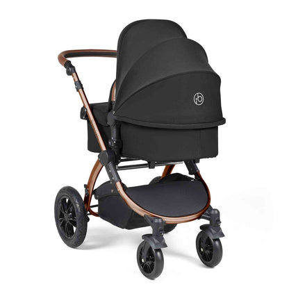 Stomp Luxe All in One Cirrus I-Size Travel System with Isofix Base - Midnight