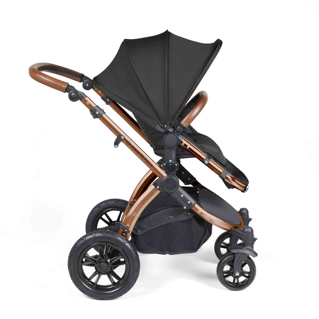 Stomp Luxe All in One Cirrus I-Size Travel System with Isofix Base - Midnight