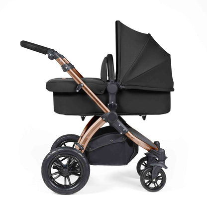 Stomp Luxe All in One Cirrus I-Size Travel System with Isofix Base - Midnight