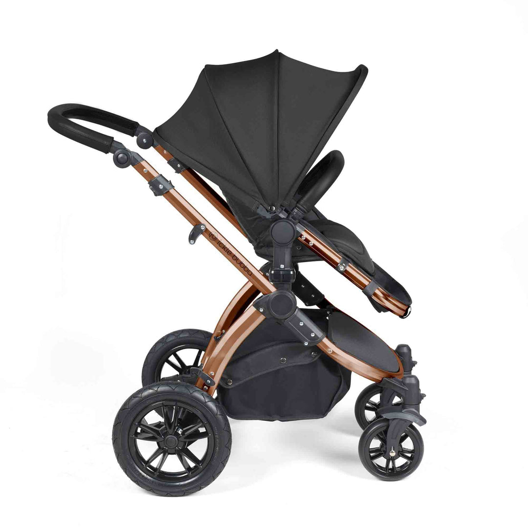 Stomp Luxe All in One Cirrus I-Size Travel System with Isofix Base - Midnight