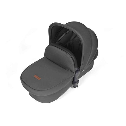 Stomp Luxe All in One Cirrus I-Size Travel System with Isofix Base - Charcoal Grey