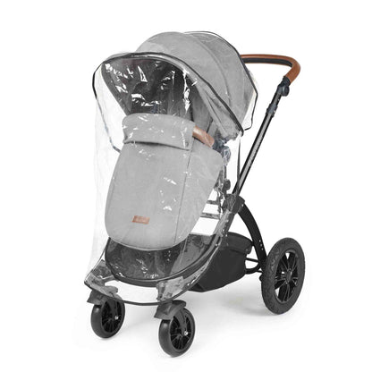 Stomp Luxe All in One Cirrus I-Size Travel System with Isofix Base - Pearl Grey