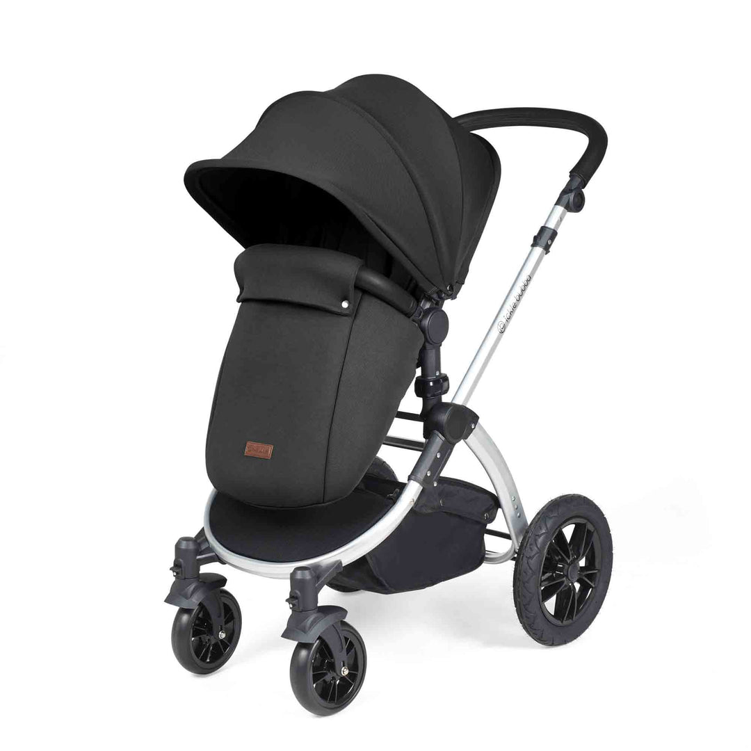 Stomp Luxe All in One Cirrus I-Size Travel System with Isofix Base - Midnight