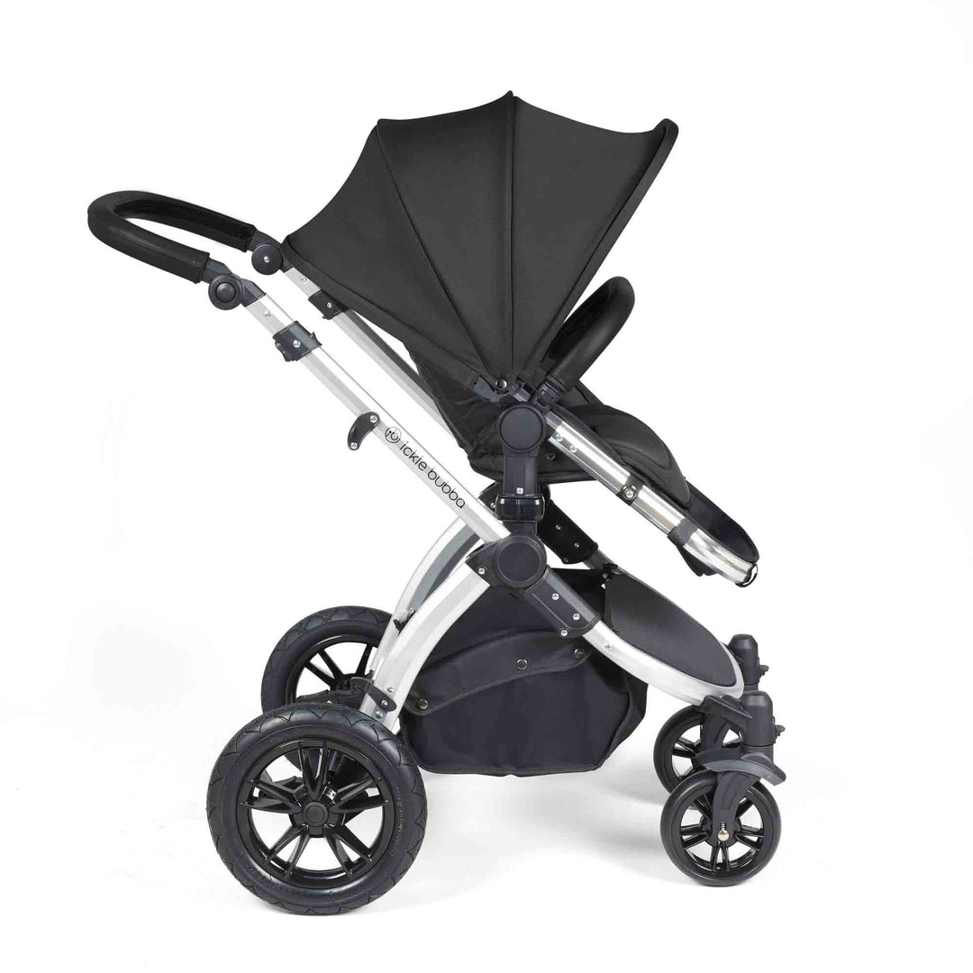 Stomp Luxe All in One Cirrus I-Size Travel System with Isofix Base - Midnight