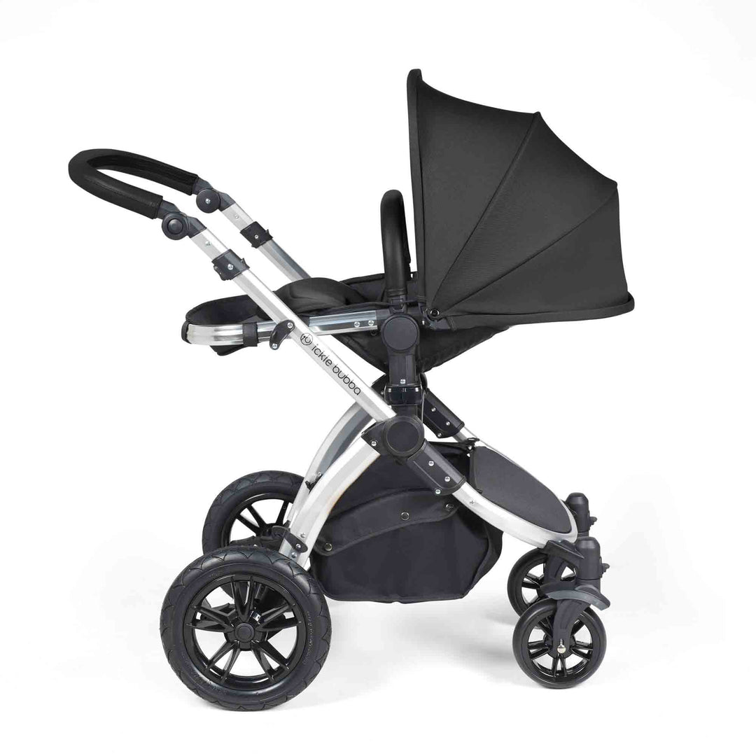 Stomp Luxe All in One Cirrus I-Size Travel System with Isofix Base - Midnight