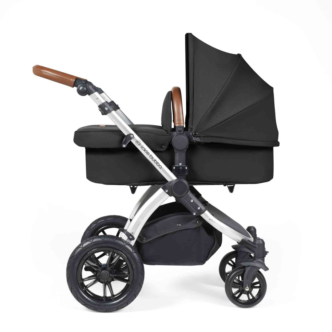 Stomp Luxe All in One Cirrus I-Size Travel System with Isofix Base - Midnight