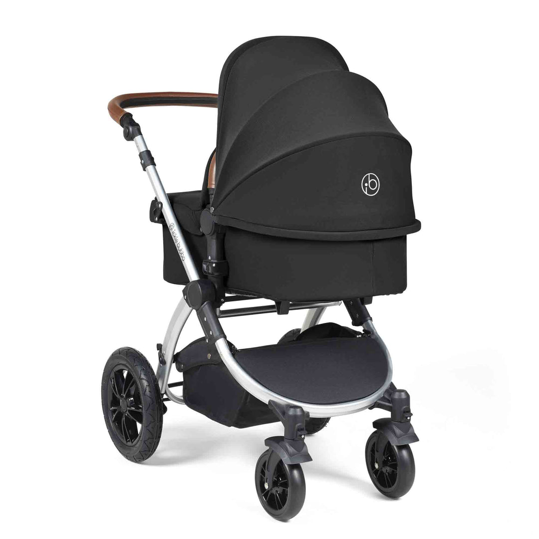 Stomp Luxe All in One Cirrus I-Size Travel System with Isofix Base - Midnight