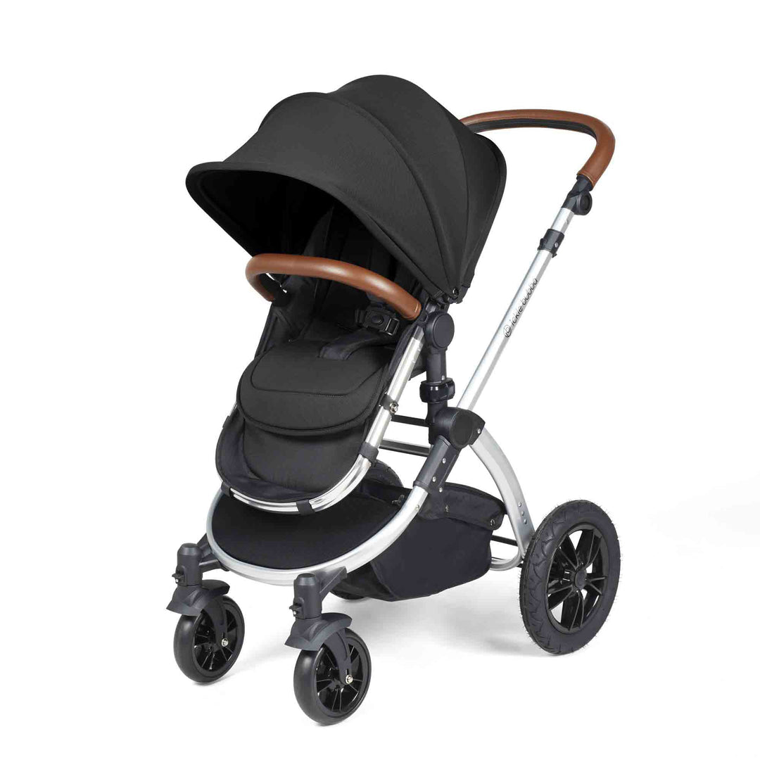 Stomp Luxe All in One Cirrus I-Size Travel System with Isofix Base - Midnight