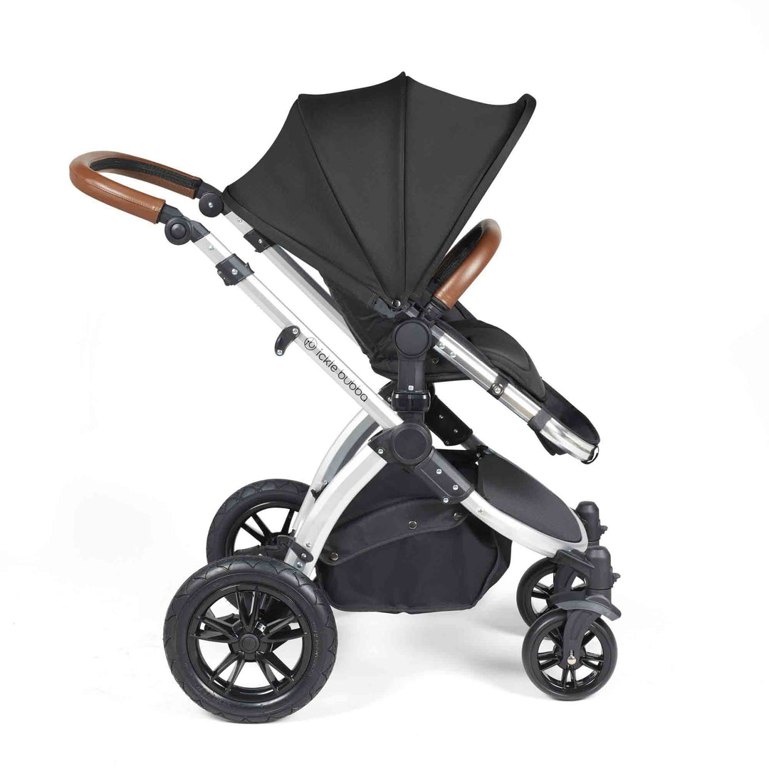 Stomp Luxe All in One Cirrus I-Size Travel System with Isofix Base - Midnight