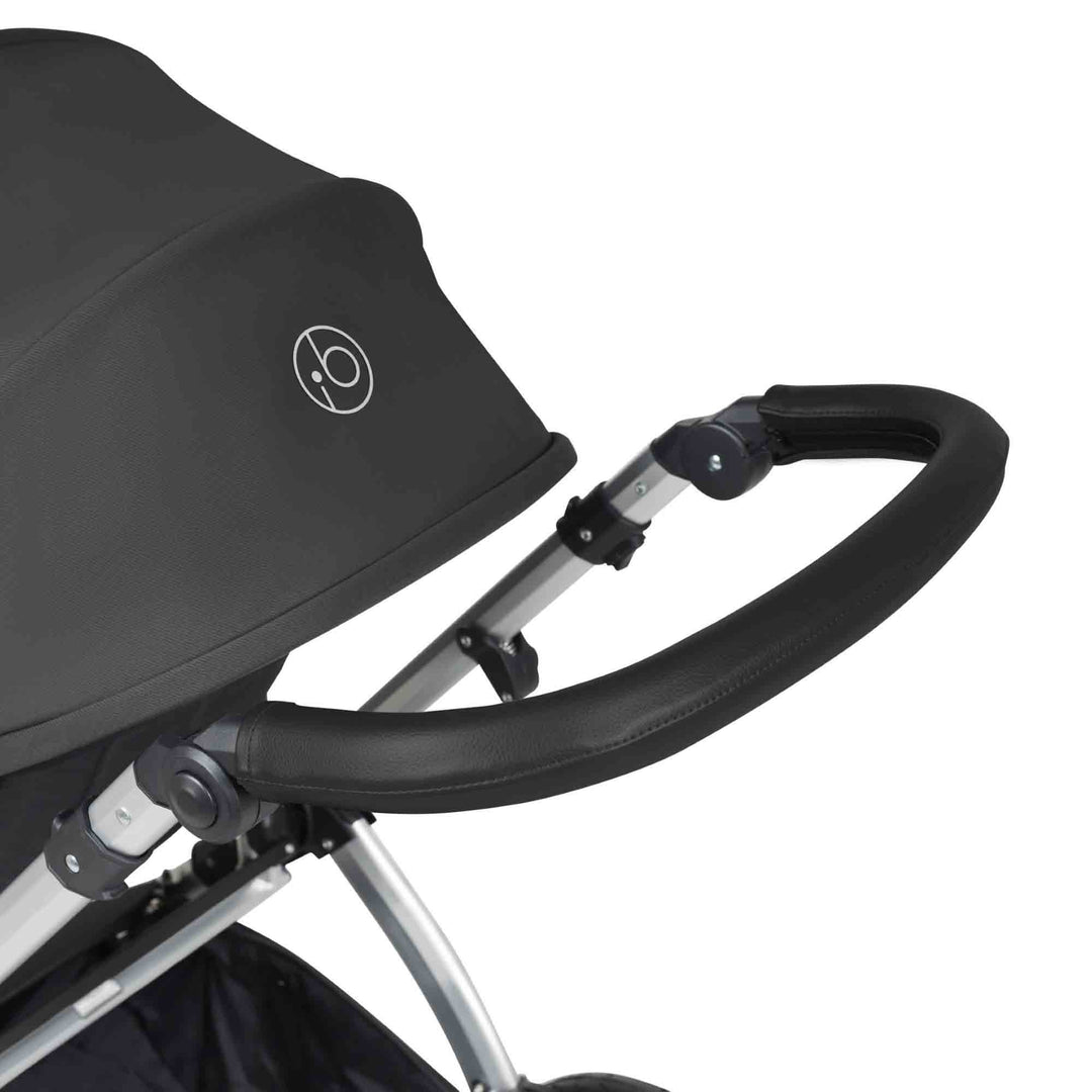 Stomp Luxe All in One Cirrus I-Size Travel System with Isofix Base - Charcoal Grey