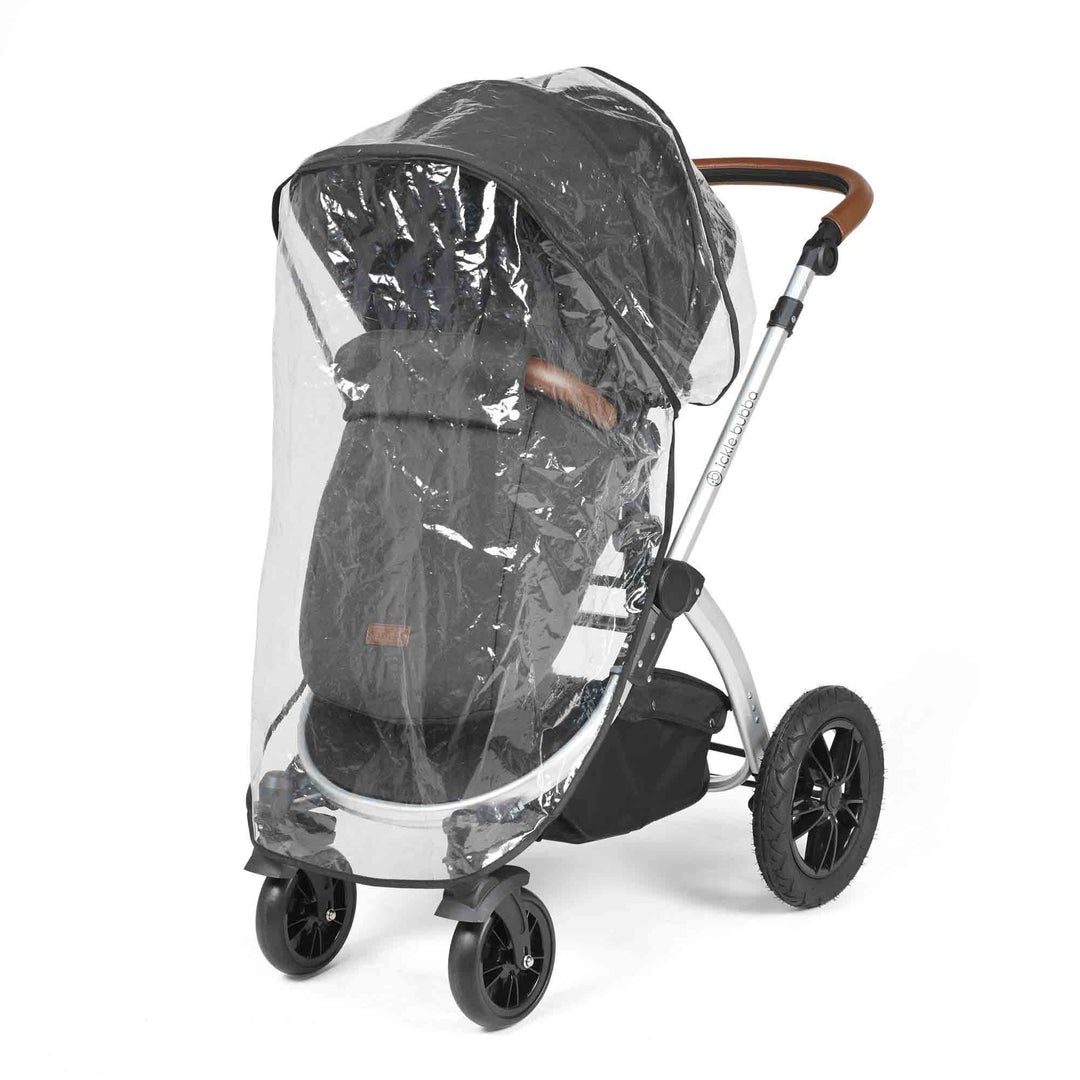 Stomp Luxe All in One Cirrus I-Size Travel System with Isofix Base - Charcoal Grey