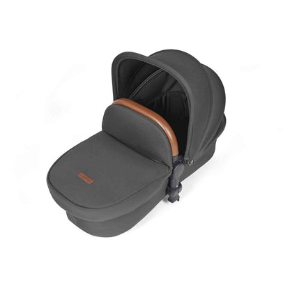 Stomp Luxe All in One Cirrus I-Size Travel System with Isofix Base - Charcoal Grey