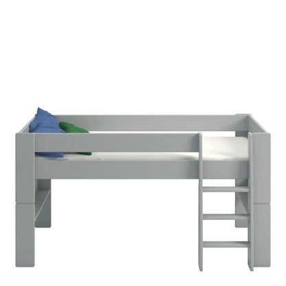 Steens For Kids Mid Sleeper in Grey w/ Optional Tents