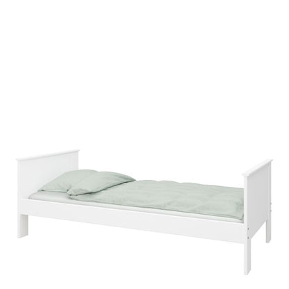 Alba Single Bed White