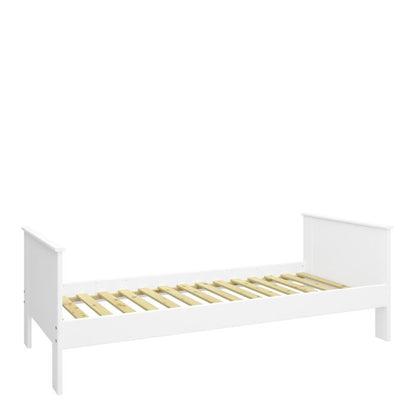 Alba Single Bed White