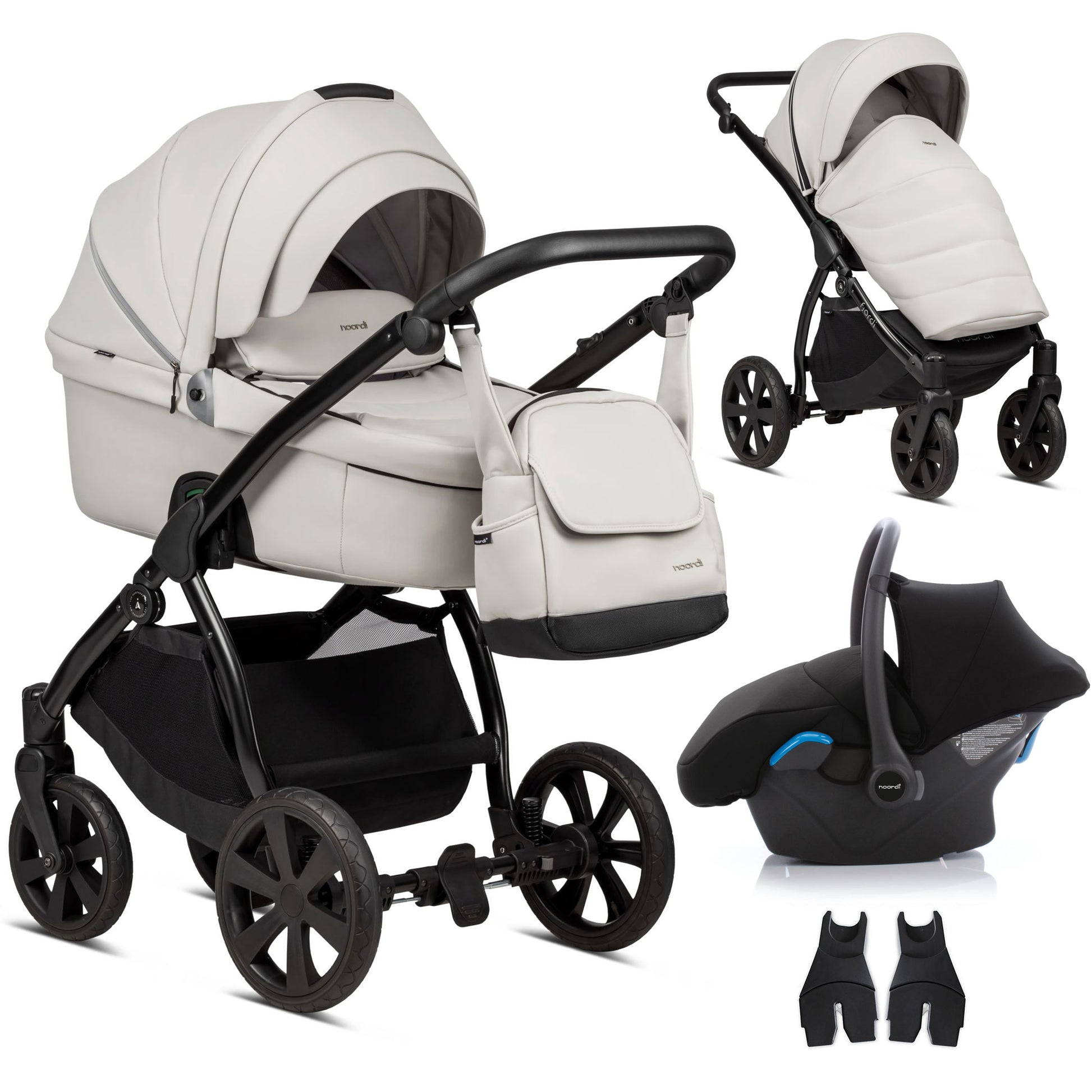 Noordi Fjordi Leather 3in1 Travel System - Kidsly