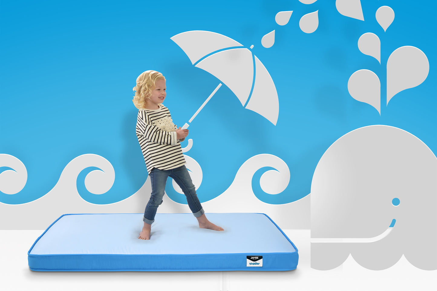 Jay-Be® ToddlerTM Waterproof Sprung Mattress