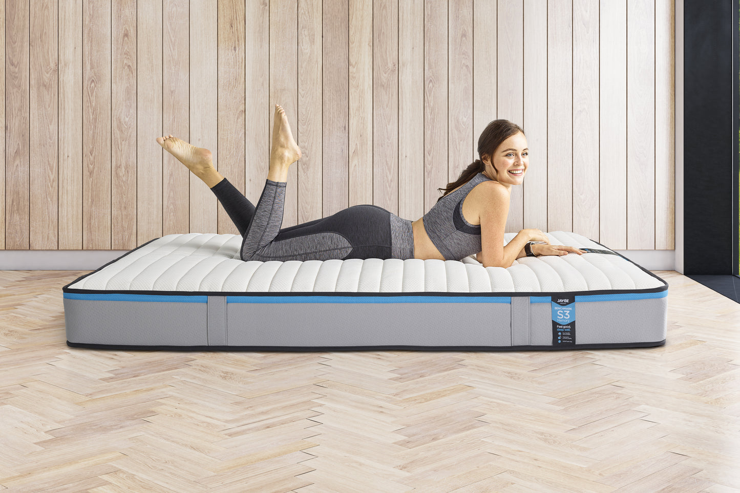 Jay-Be® BenchmarkTM S3 Memory eco-friendly mattress