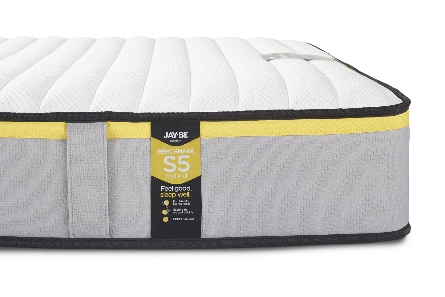 Jay-Be® BenchmarkTM S5 Hybrid e-SprungTM eco-friendly mattress