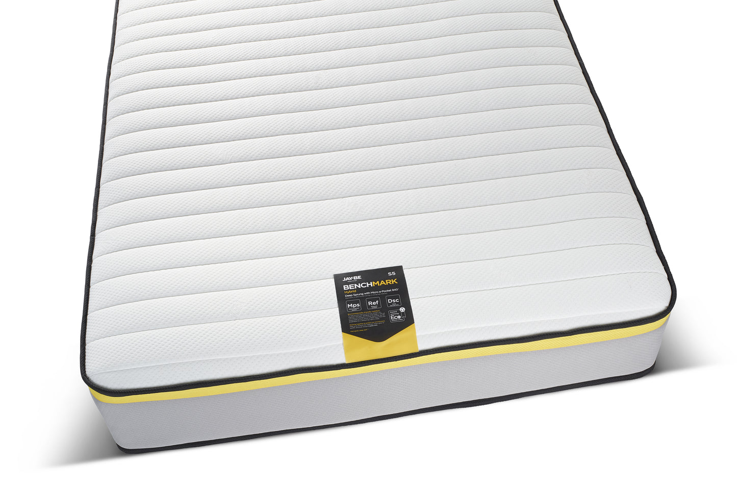 Jay-Be® BenchmarkTM S5 Hybrid e-SprungTM eco-friendly mattress