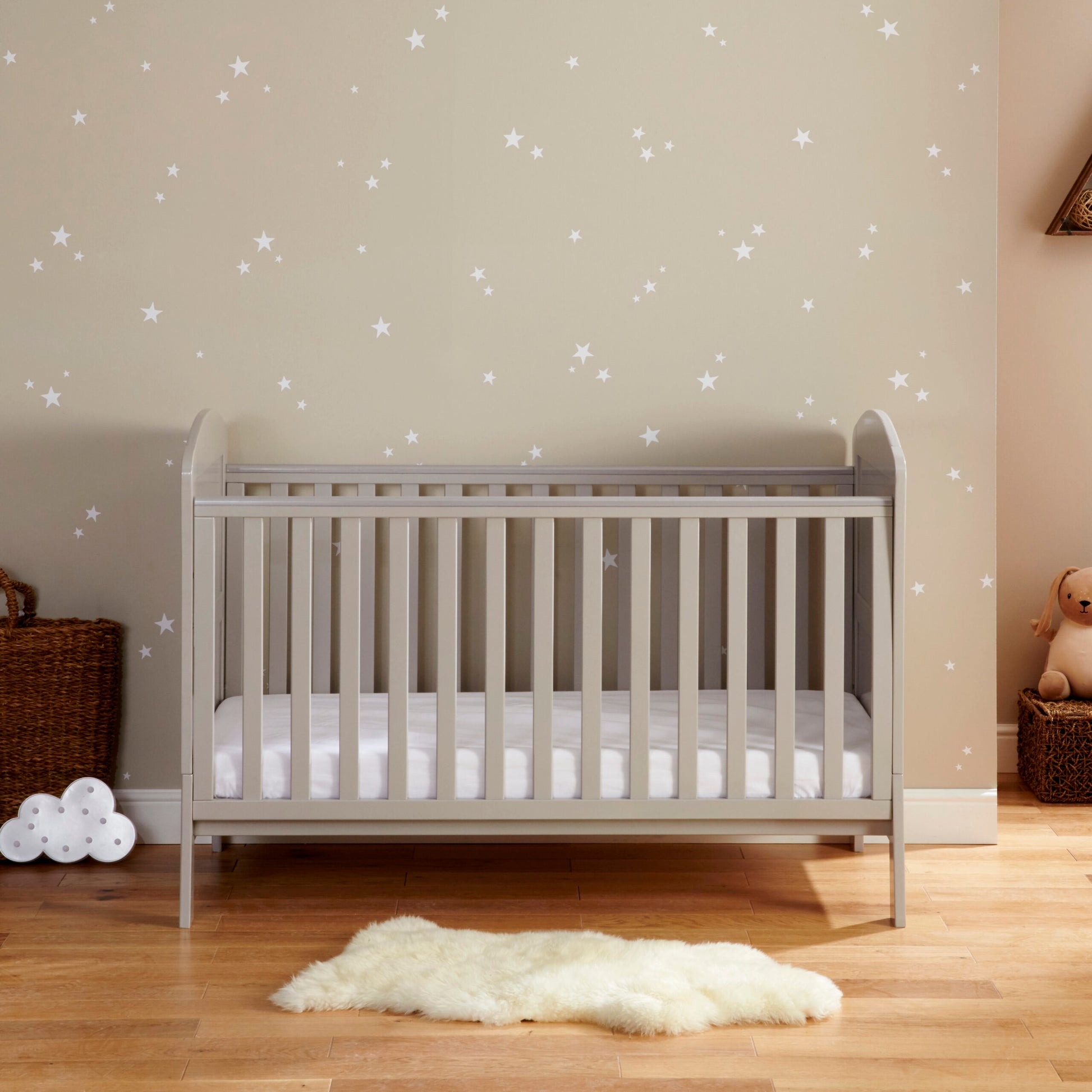 Babymore Aston Dropside Cot Bed - Kidsly