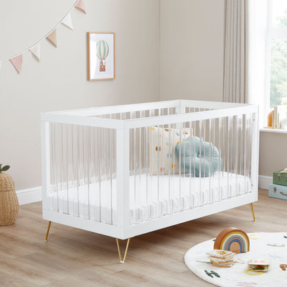 Kimi XL Acrylic Cot Bed