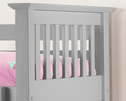 Kidsly Manila Twin Wooden Bunk Bed