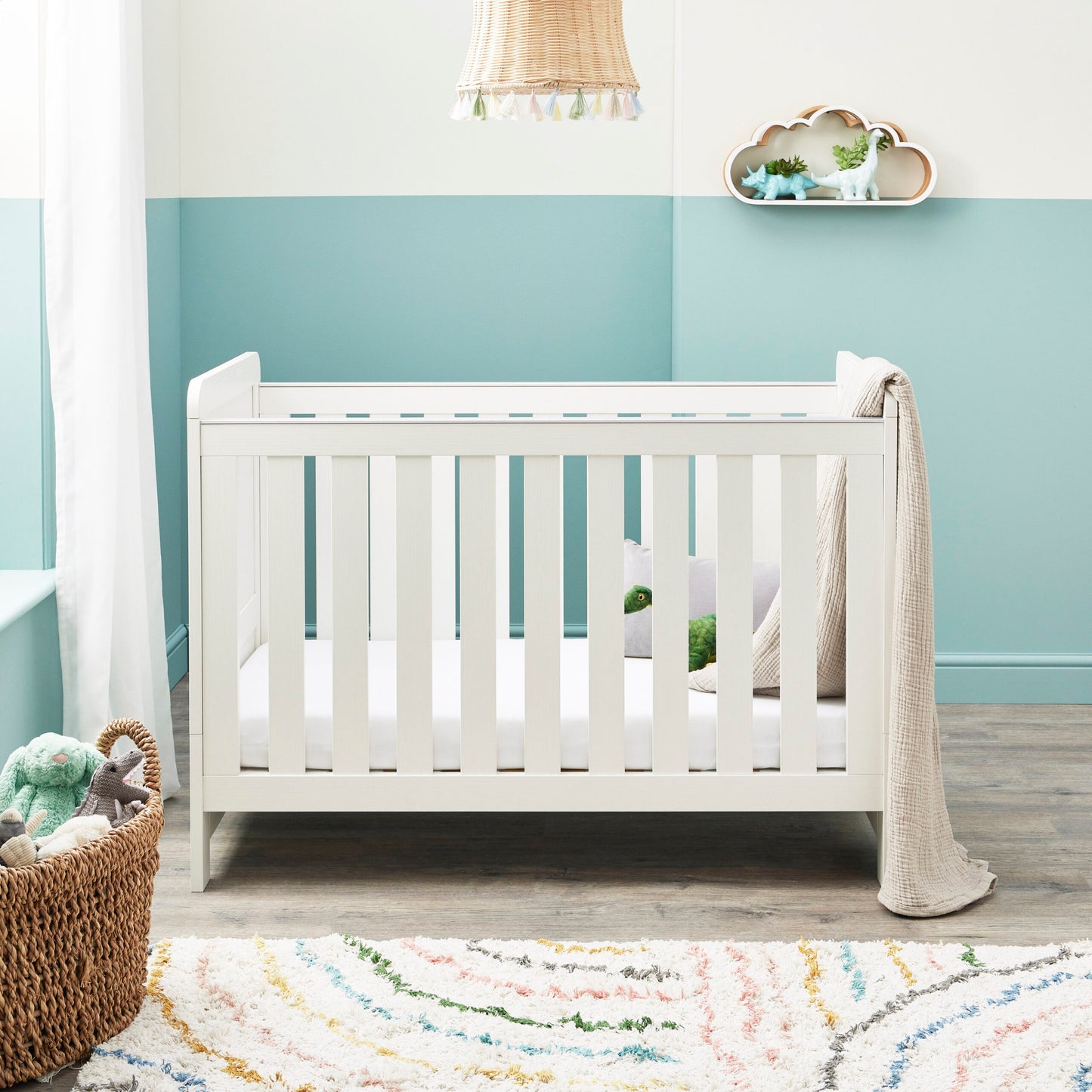 Babymore Caro Mini Cot Bed - Kidsly