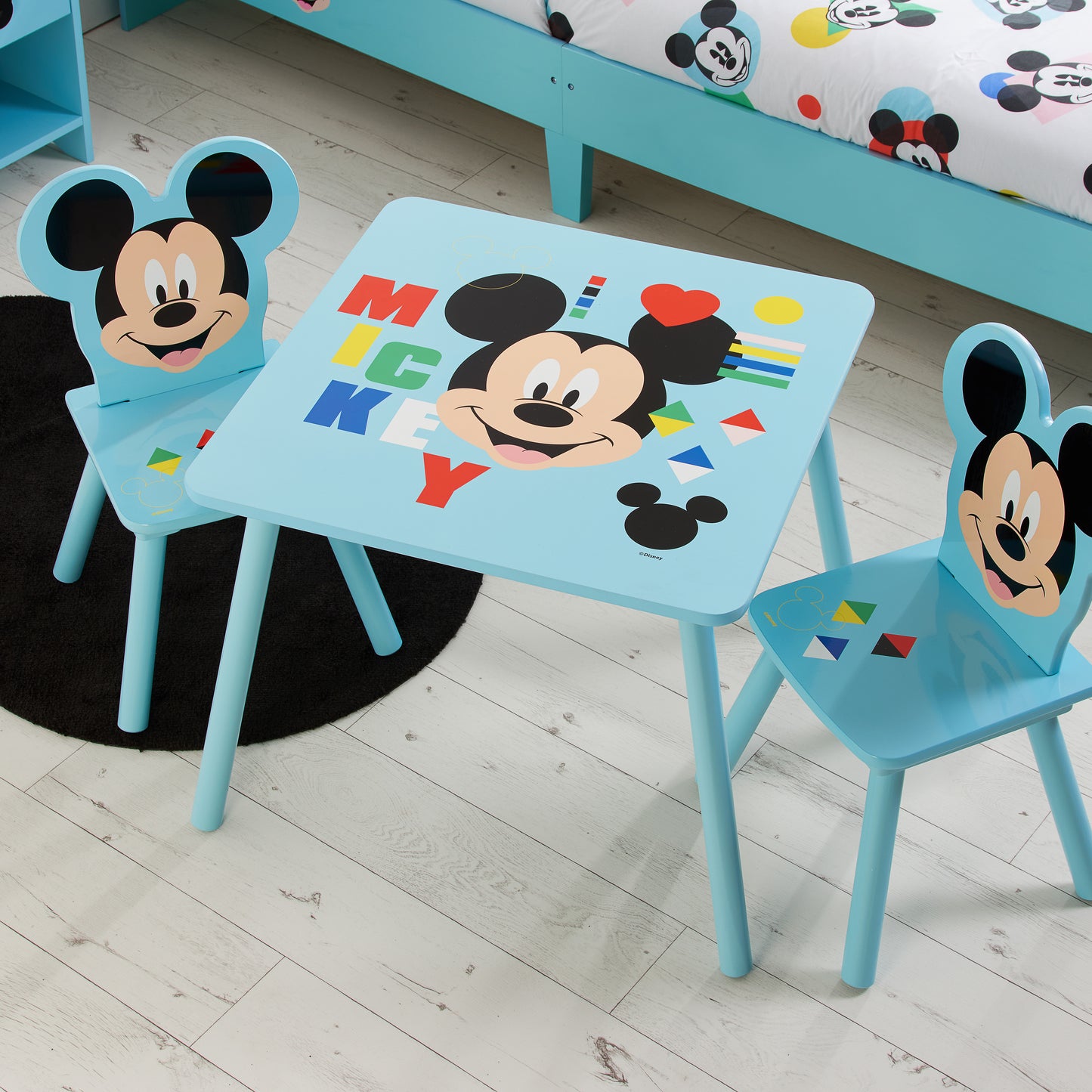 Disney Home - Mickey Mouse Table & Chairs - Kidsly