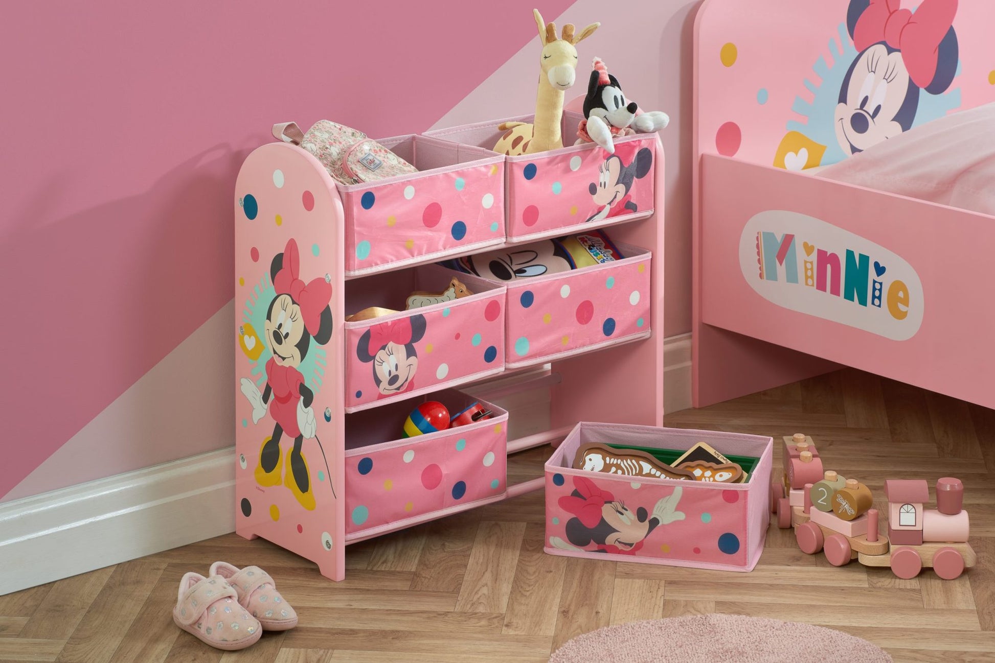 Disney Home -  Minnie Mouse Storage Unit - Kidsly