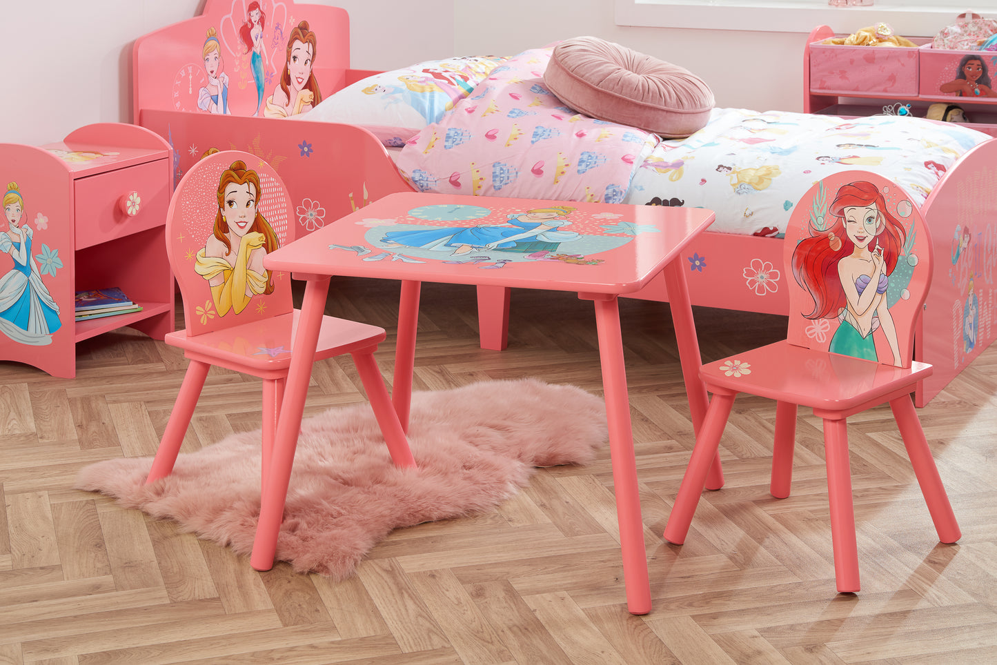 Disney Home - Disney Princess Table & Chairs - Kidsly