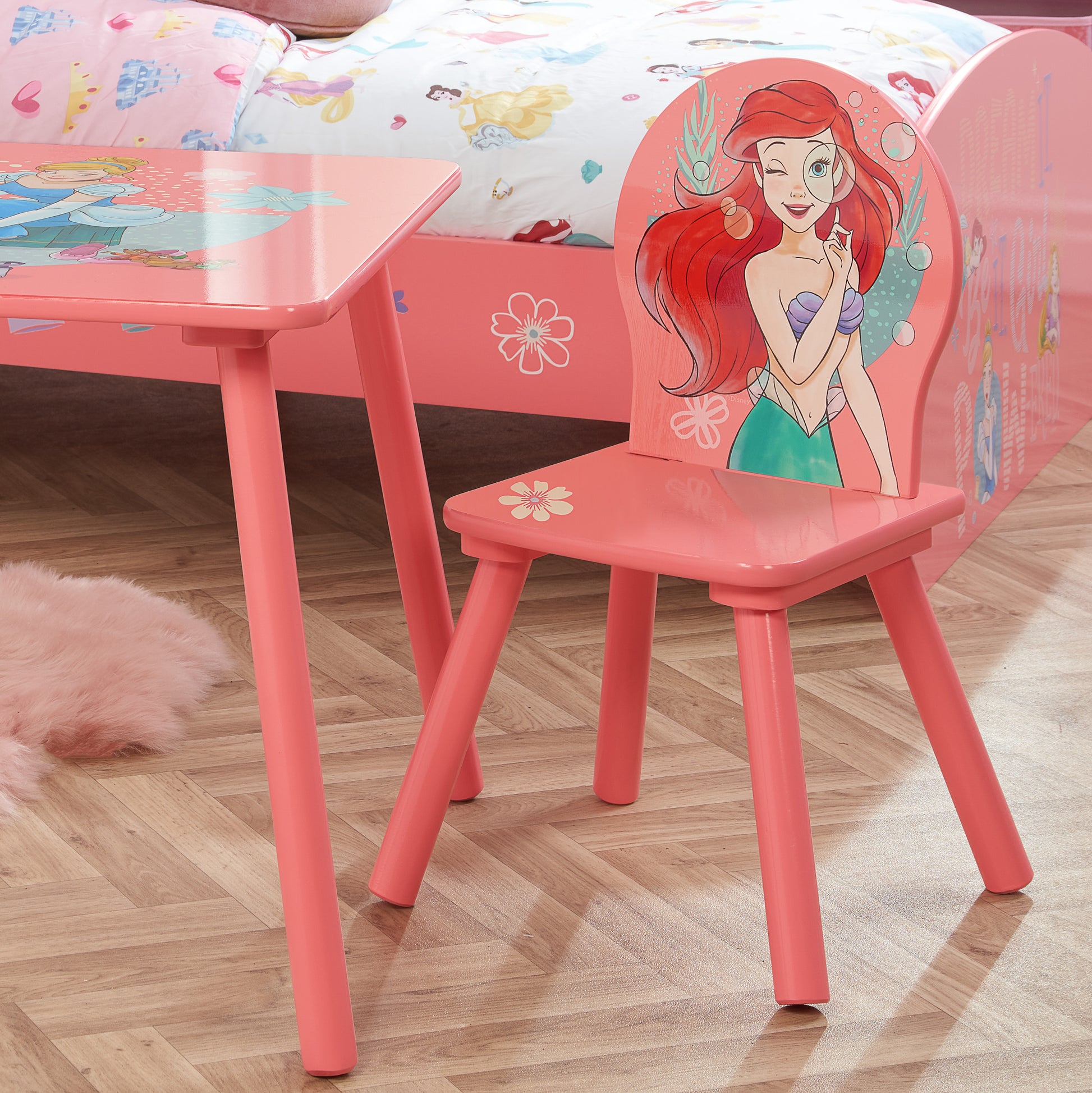 Disney Home - Disney Princess Table & Chairs - Kidsly