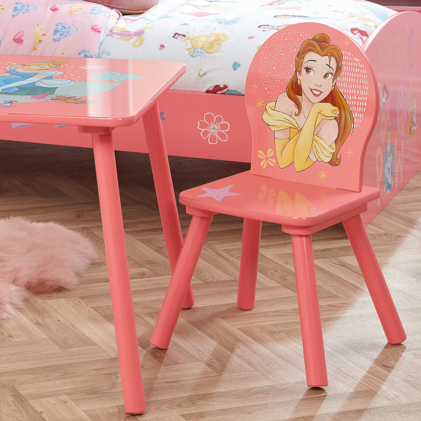 Disney Home - Disney Princess Table & Chairs - Kidsly