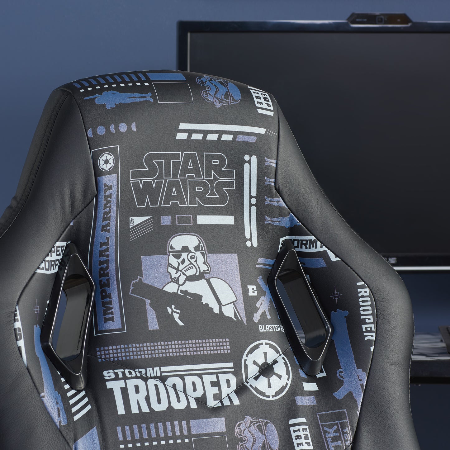 Disney Home - Star Wars Blue Computer Gaming Chair - Kidsly