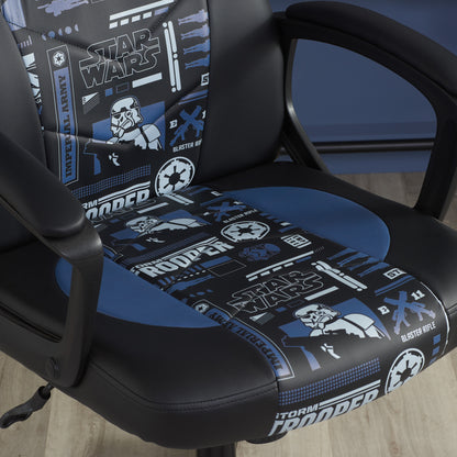 Disney Home - Star Wars Blue Computer Gaming Chair - Kidsly