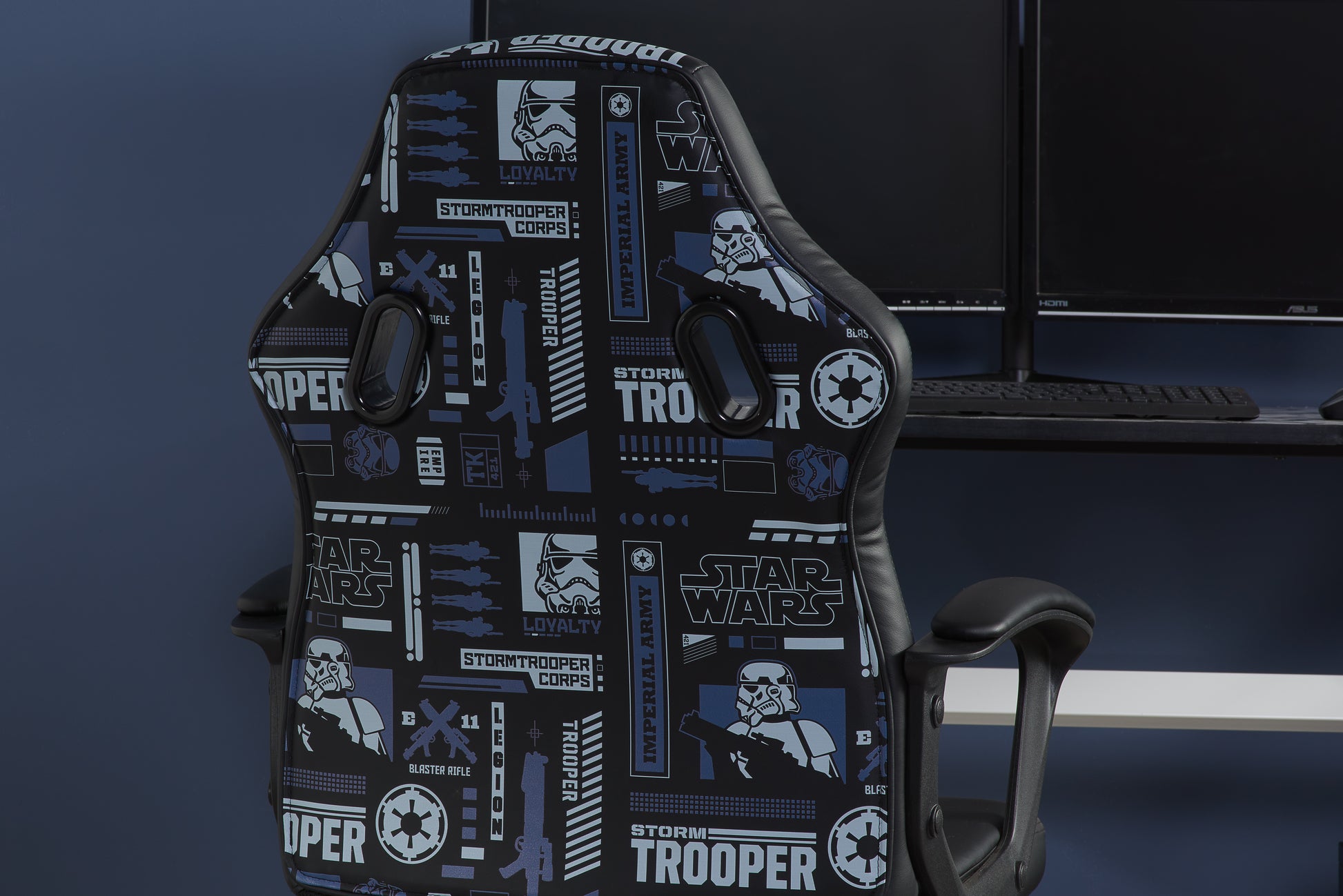 Disney Home - Star Wars Blue Computer Gaming Chair - Kidsly