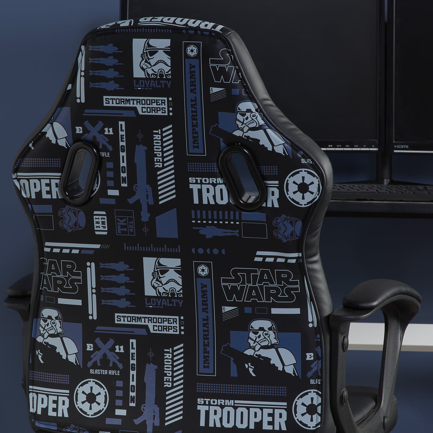 Disney Home - Star Wars Blue Computer Gaming Chair - Kidsly