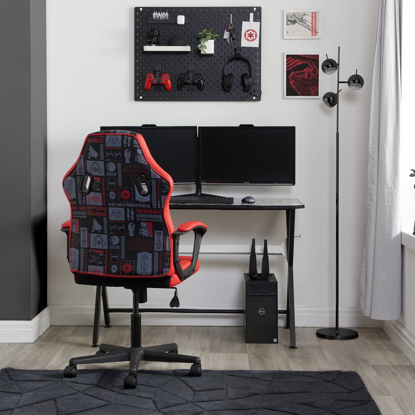 Disney Home - Star Wars Red Computer Gaming Chair - Kidsly