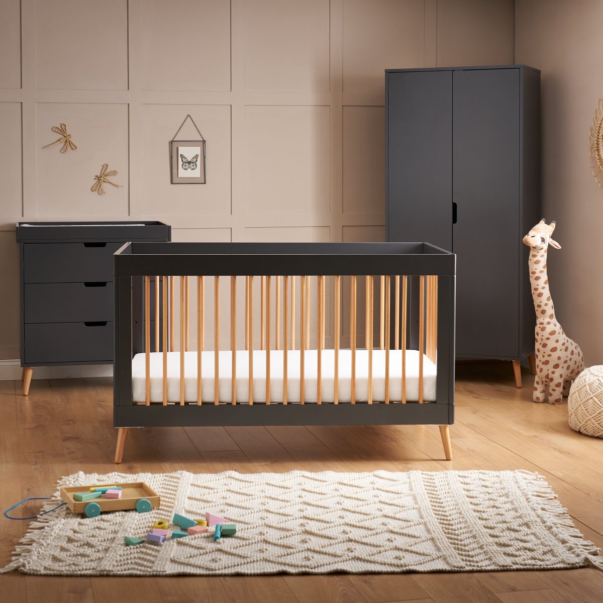 Obaby Maya Scandi 3 Piece Room Set