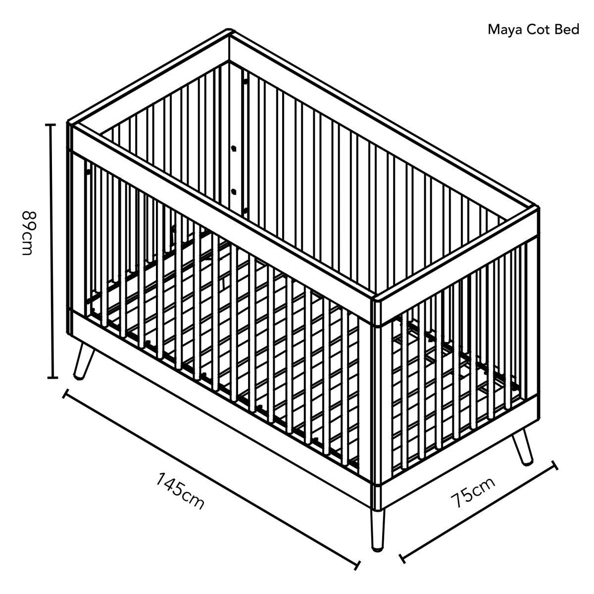 Obaby Maya Scandi 3 Piece Room Set