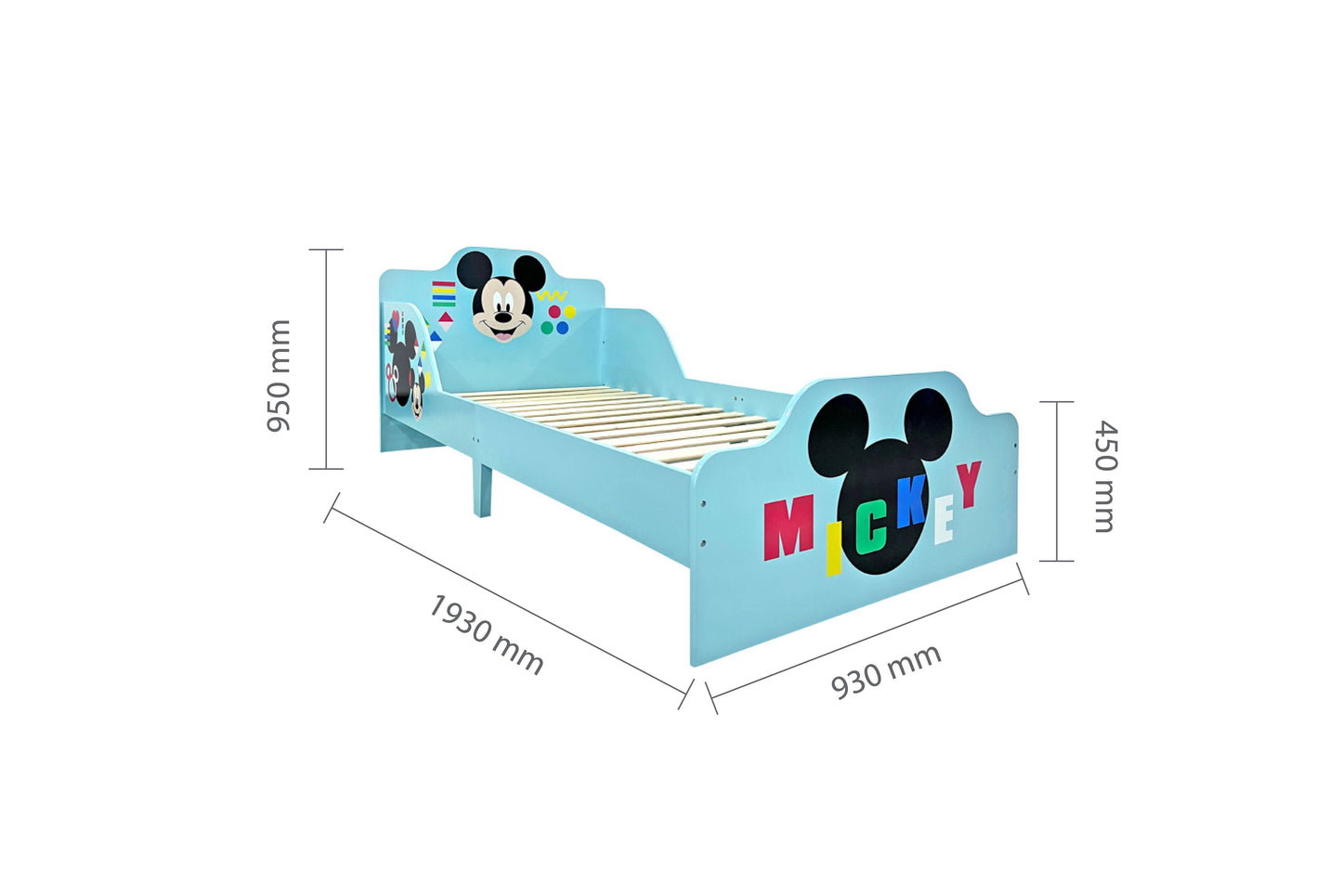 Disney Home - Mickey Mouse Single Bed - Kidsly