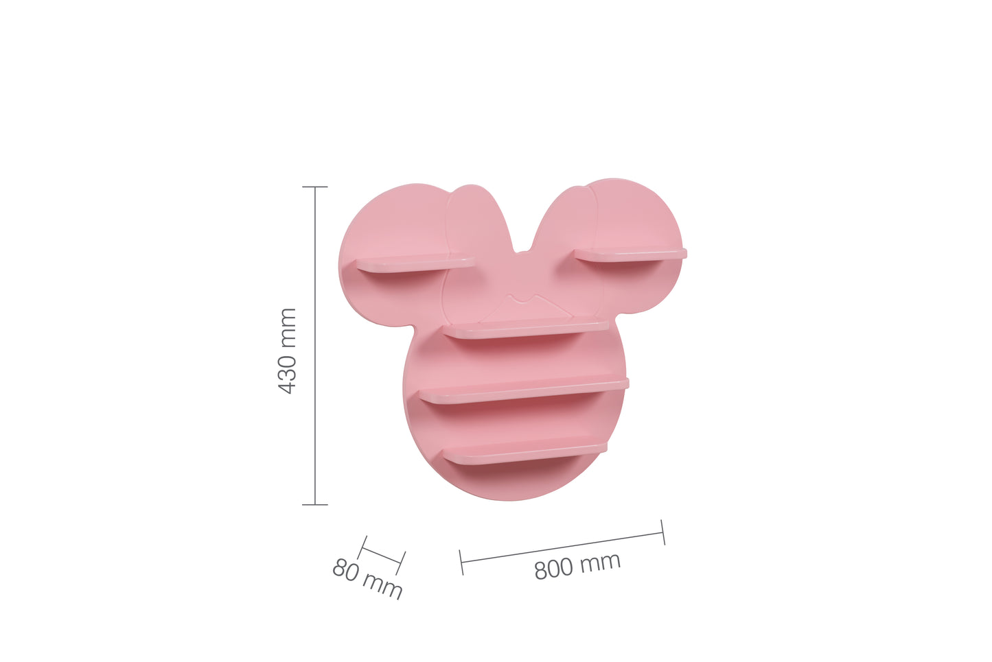 Disney Home -  Minnie Mouse Shelf - Kidsly