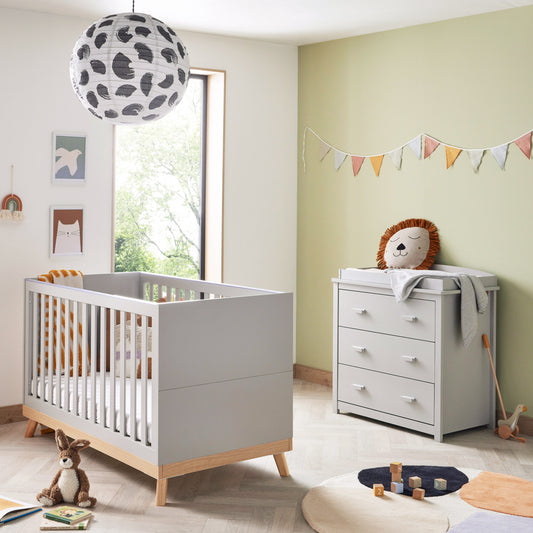 Babymore Mona 2 Piece Nursery Room Set - Kidsly
