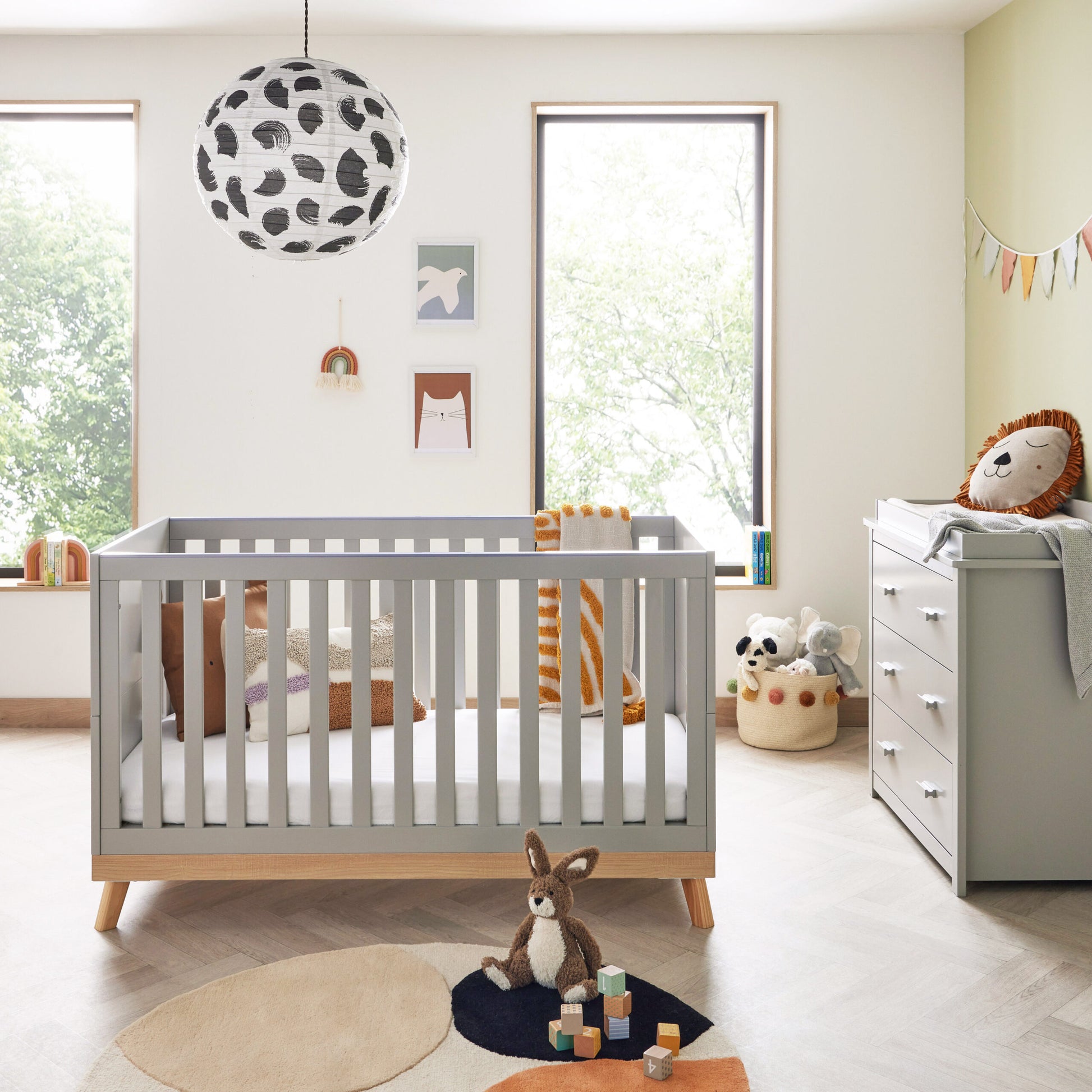 Babymore Mona 2 Piece Nursery Room Set - Kidsly