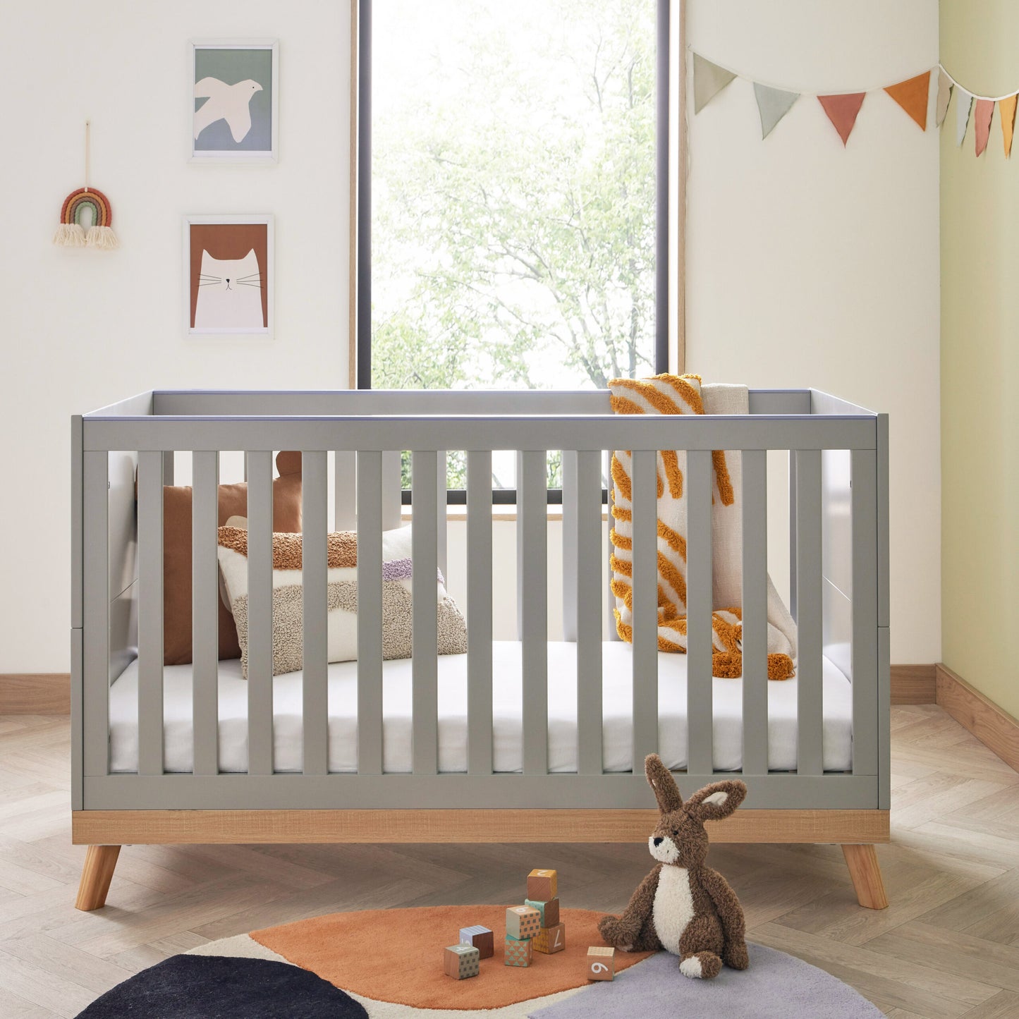 Babymore Mona Cot Bed - Kidsly