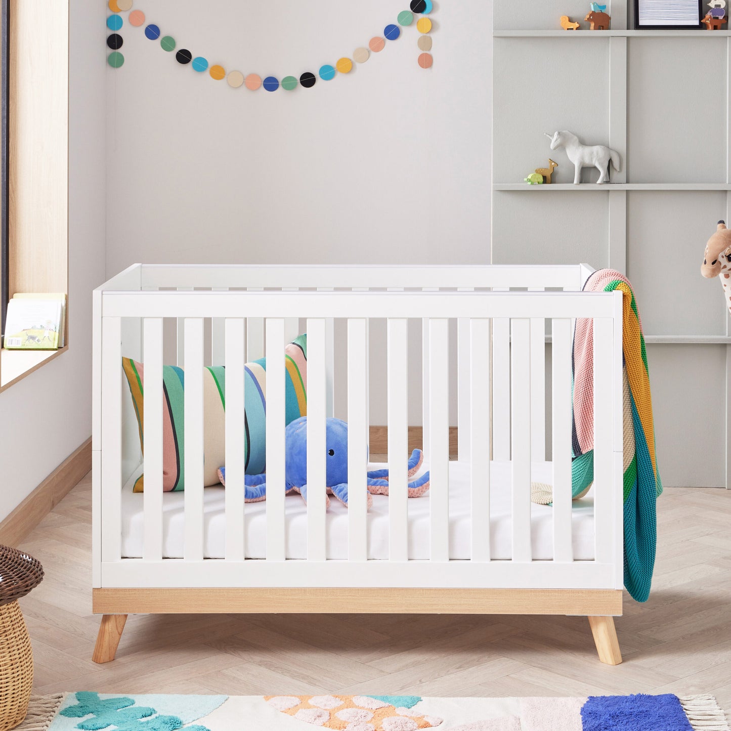 Babymore Mona Mini Cot Bed - Kidsly