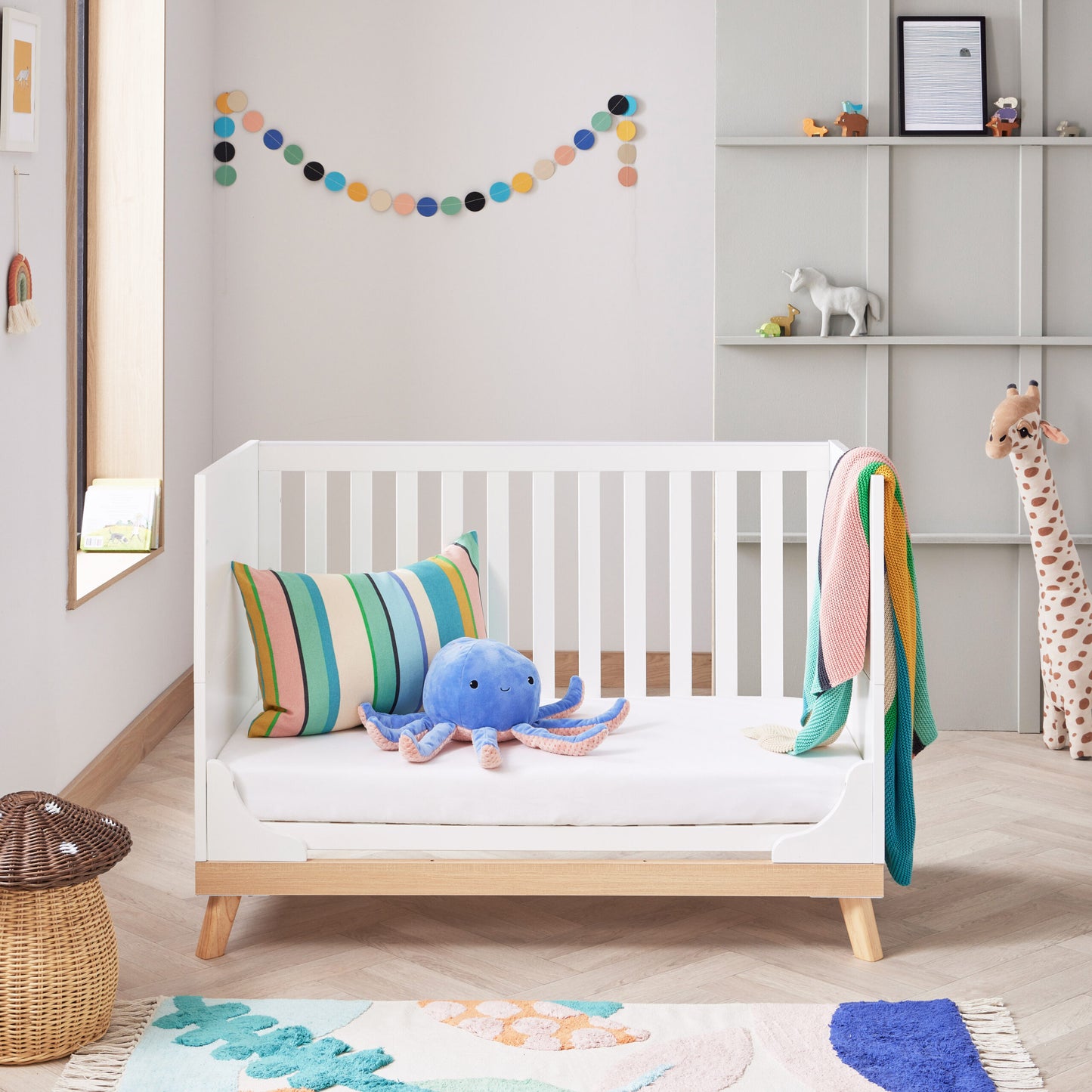 Babymore Mona Mini Cot Bed - Kidsly