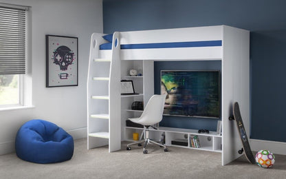 Kidsly Galaxy Gaming Bed With Desk