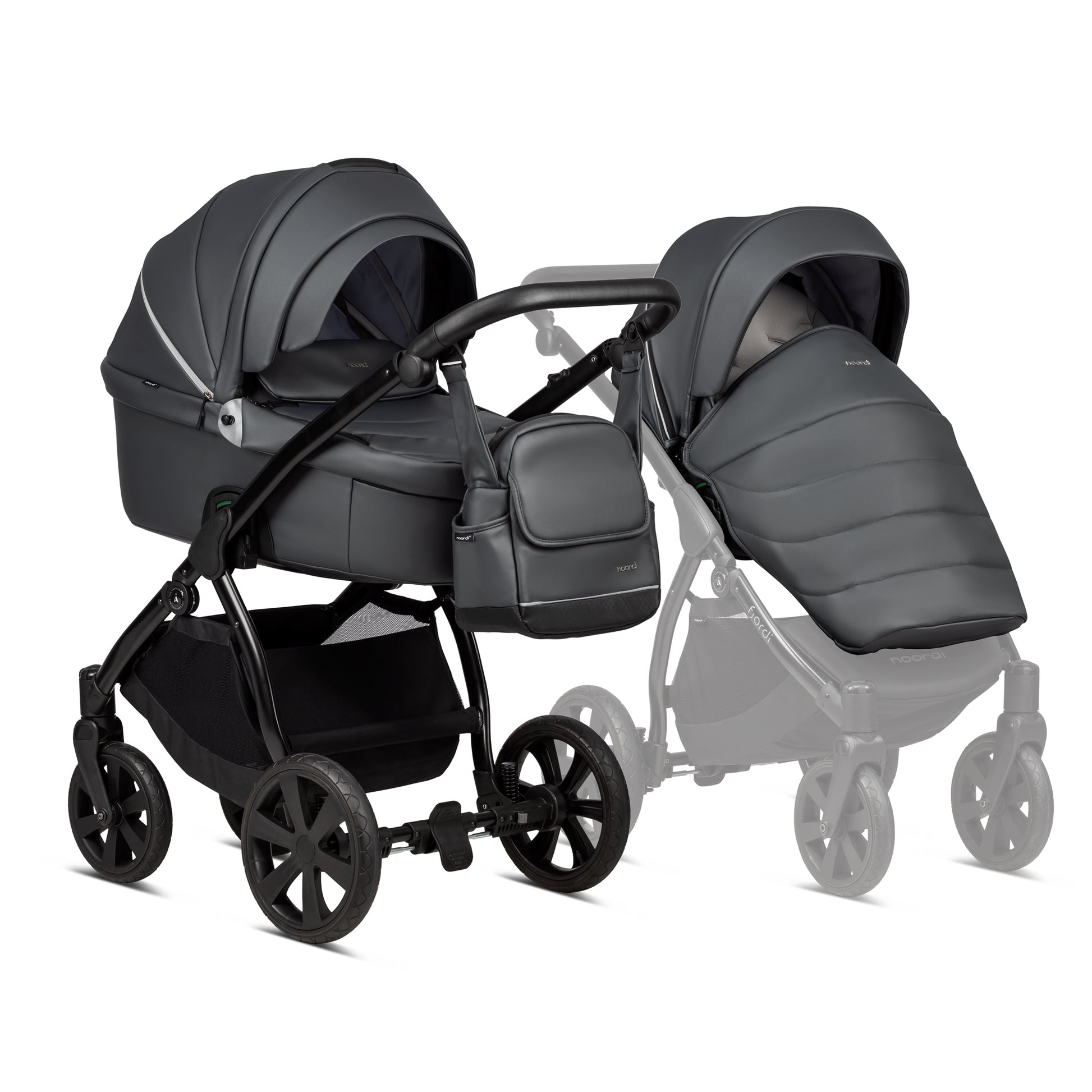 Noordi Fjordi Leather 3in1 Travel System - Kidsly