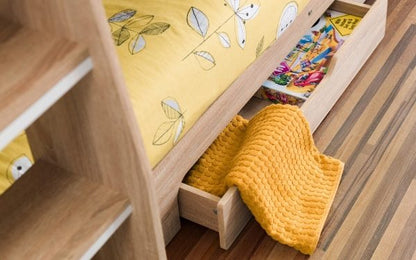 Orion Wooden Storage Bunk Bed